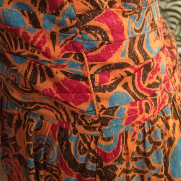 Anthropologie Multicolor Paisley Halter Sundress - Picture 6 of 8